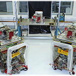 EXIS Flight Models for GOES-R, S and T