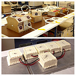 GOES-R Celebrates Delivery of SEISS Instrument with Unique Cake