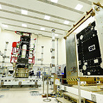 GOES-R Spacecraft System and Propulsion Modules in Lockheed Martin Cleanroom