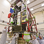 GOES-R Spacecraft Propulsion Module Arrives