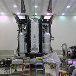 GOES-R Spacecraft Fuel Tank Installed