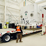 GOES-R Spacecraft System Module Arrives at Lockheed Martin