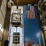 GOES-R Satellite Transported for Environmental Testing Image 1