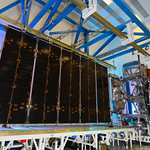 GOES-T Satellite with Solar Array Deployed 