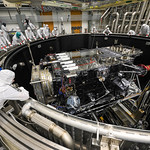 GOES-U Lowered into Thermal Vacuum Chamber 