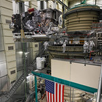 GOES-U Lifted up to Thermal Vacuum Chamber 