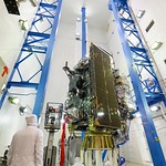 GOES-U Installed in Acoustics Chamber   